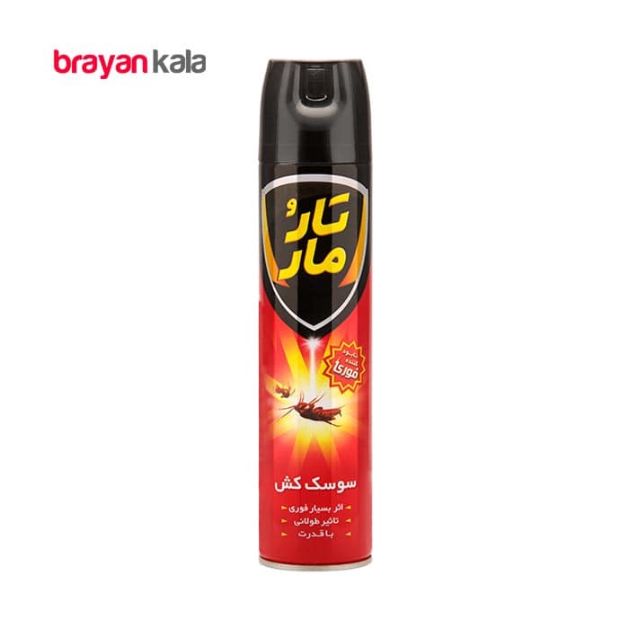 عکس اصلی اسپری سوسک کش تارومار مدل بو دار